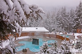 A visit to Nordic-inspired day spa Scandinave Spa is a must-do for a girls’ getaway to Whistler (photo courtesy of Scandinave Spa)