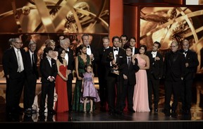 Writer/producer Steven Levitan accepts the award for Best Comedy Series for 'Modern Family' onstage during the 65th Annual Primetime Emmy Awards held at Nokia Theatre L.A. Live on September 22, 2013 in Los Angeles, California. (Photo by Kevin Winter/Getty Images