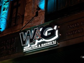 W&G Outdoor signage (photo courtesy Angel Montiel)