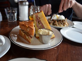 Maison Publique's brunch Reuben (Photo by Ben Pomeroy)