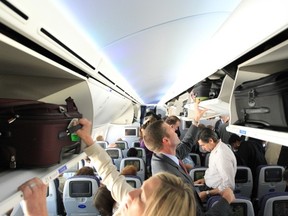 Passengers board the Dreamliner  - legally