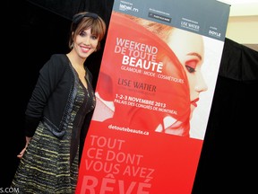 Bianca Gervais, Weekend De toute beauté’s spokesperson.