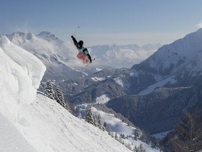 Tim Durtschi in Fieberbrunn, Austria. Photo by Mark Fisher