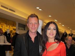 Thierry Loriot and Catherine Malandrino co-hosted the Montreal launch