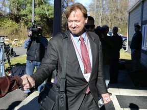 Rev. Frank Schaefer at Camp Innabah, a United Methodist retreat, in Spring City, Pa., Tuesday, November 19, 2013.  (Photo: Associated Press)