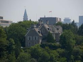 24 Sussex Drive, the residence of Canada's Prime Minister.