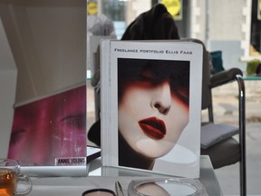 Ellis Faas makeup book (photo courtesy of Annie Young cosmetics)