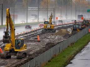 Portions of Highway 40 eastbound, pictured Oct., 2012, will be closed. (John Mahoney/THE GAZETTE)