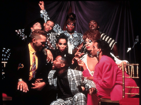 The colourful cast of the landmark 1991 documentary film Paris is Burning became part of the Zeitgeist of the Gay 1990s (Publicity still courtesy Miramax)