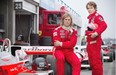 Rush focuses on the 1976 Formula One season, when reigning champ Niki Lauda (Daniel Brühl), right, takes on challenger James Hunt (Chris Hemsworth). Photograph by: Universal Pictures