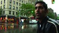 Canadian documentary film director Jason DaSilva. He's in New York's East Village here, but that architecture could easily be in downtown Montreal, or on Bernard Ave. in Outremont, right?