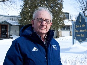 Former Senneville mayor George McLeish, pictured here in 2014, recently died. He was 78.