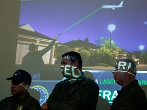 The U.S. FBI this month offered $10,000 to anyone reporting people attacking pilots with high-power lasers.