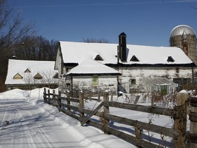 Bois-de-la-Roche stables in Senneville, photographed February 10, 2014.