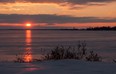 Lac St. Louis sunset from Dorval