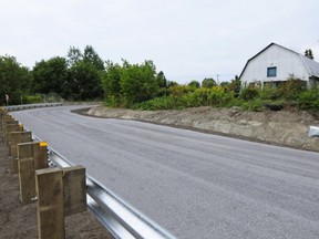 Last year, St-Lazare completed a road to bypass one of the railway crossings in the Chaline Valley area.