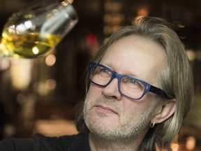 MONTREAL, QUE.: JANUARY 15, 2014 -- Alain Rochard, owner of restaurant Le Continental and co-owner of the winery Le Loup Blanc, poses for a photograph at his restaurant in Montreal. (Dario Ayala / THE GAZETTE)