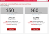 Rogers’s cheapest plans for Ontario…