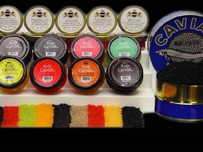 The colourful kelp caviar was a hit with the judges on Dragons' Den.