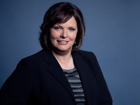 Lucie Charlebois was named junior minister for rehabilitation, youth protection and public health as Quebec Liberal Party leader Philippe Couillard named his cabinet Wednesday, April 23, 2014.