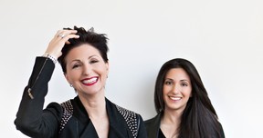 Marisa Minicucci and daughter Anissa Marcanio
(photo by Luigi Lieggi at Fotika Studio)