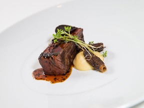 Christopher Kostow’s Wagyu beef dish Les Grands Chefs Relais & Châteaux Dinner