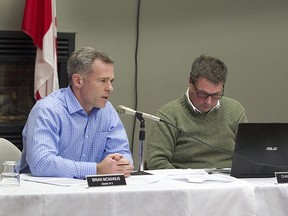 Senneville mayor Jane Guest at a council meeting Feb.3, 2014.