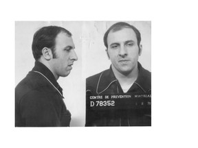 A 1970s police mug shot of Gerald Gauthier, a criminal who became notorious in 1977 when he killed a penitentiary warden at the victim’s home, was denied parole Friday, May 2 2014. Gauthier was on the run when he killed the warden. He also killed a fellow inmate during the 1980s