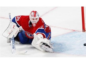 Canadiens goalie Dustin Tokarski aggressiveness may have backfired on one or two goals Tuesday night at the Bell Centre, but he emerged as the winner on a night that wasn’t kind to goaltenders.