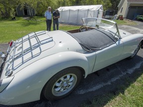 This 1959 MGA that will be on display.