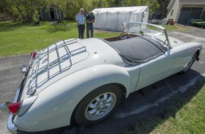 This 1959 MGA that will be on display.
