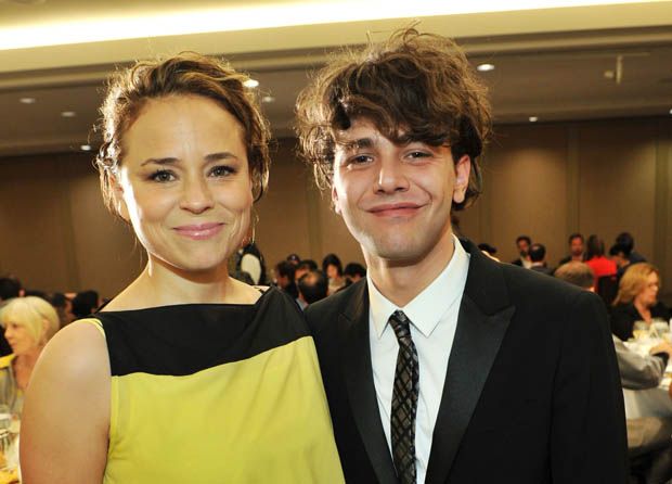 CANNES, FRANCE - MAY 19, 2012: Suzanne Clement & Xavier Dolan at