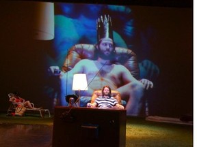 Calgary’s Theatre Junction timed its presentation of Sometime Between Now and When the Sun Goes Supernova to coincide with the Festival TransAmériques. The bilingual work is “an investigation of our relationship with the digital world,” says director Mark Lawes.