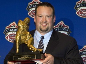 Guard Scott Flory, named the CFL's outstanding lineman twice, has announced his retirement from the Alouettes.
Nathan Denette/Canadian Press