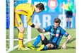 Impact goalkeeper Troy Perkins, left, helps teammate Jeb Brovsky up off the turf during second half action against Sporting Kansas City in Montreal on Saturday.