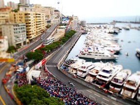 Lewis Hamilton of Great Britain and Mercedes GP drives during practice ahead of the Monaco Formula One Grand Prix at Circuit de Monaco on May 22, 2014 in Monte-Carlo, Monaco.