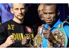 Montreal’s Adonis Stevenson puts his WBC light heavyweight title on the line against Andrzej Fonfara at the upcoming boxing match this Saturday night at the Bell Centre.