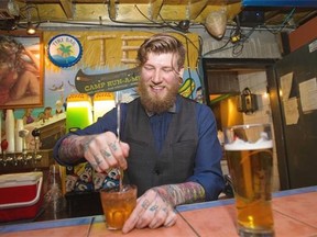 Jay Lawson of MadHatter’s pub is going to take part of an event called under the banner of Just One Shift, where bartenders will be giving all their tips from the night of Friday, May 16, to Wine for Water, which helps bring clean drinking water to areas of the world that need it.