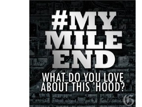 Tag your Instagram photos with #MyMileEnd amd show what the neighbourhood means to you.