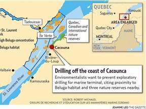 Drilling off the coast of Cacounca.