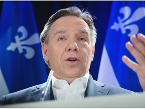 “It’s urgent to give Quebec families a bit of air so they start consuming again,” François Legault said at a news conference wrapping up a day long pre-session caucus of his 22 MNAs.