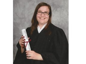 Zoe Chalkoussi Mandalenakis received several honours upon graduating from John Grant High School.