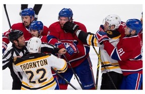 The Canadiens and Bruins play Game 6 of their best-of-seven playoff series at the Bell Centre on Monday, and if the Canadiens win that game, the two will play a deciding Game 7 in Boston on Wednesday.