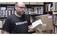 Author Jon Paul Fiorentino proposes the term “comedic writing” to describe the stories in I’m Not Scared of You or Anything. “For practical purposes, I know that it will probably be classified as humour,” he says, “but I don’t like the designation, because humorists are not often funny.”