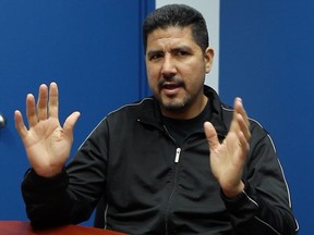 Former Als' quarterback Anthony Calvillo watched his former team practice Tuesday morning at Bishop's University.
Pierre Obendrauf/The Gazette