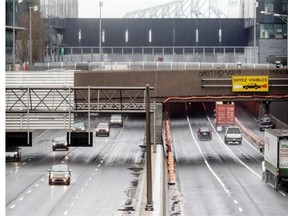 Covering part of the Ville Marie Expressway has been cited by the city as a priority.