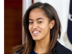 Malia Obama, the U.S. president’s older daughter, is working as a production assistant on the set of Extant, a CBS sci-fi series Spielberg is producing.
