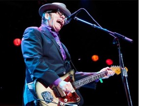 Elvis Costello, pictured at the 2011 Osheaga Music and Arts Festival, says he can “really break things down” on his current tour, The Last Year of My Youth.