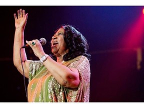 “Everybody wants respect. Even small children want respect, in their own way,” says Aretha Franklin, performing in the 25th anniversary Rock and Roll Hall of Fame concert at Madison Square Garden in New York City in 2009.