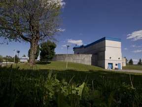 The Vaudreuil-Dorion Water Filtration Plant on June 7. A $25-million expansion is under way at the water filtration plant to accommodate the increased demand for water. The project began in January and is scheduled for completion in April 2015